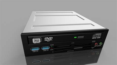 cd drive parts 3d models 